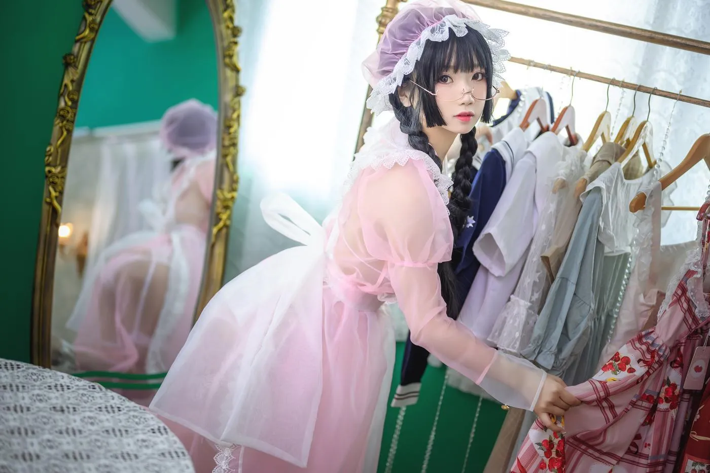 鬼畜瑶在不在w – NO.26 透明女仆 [40P]插图3